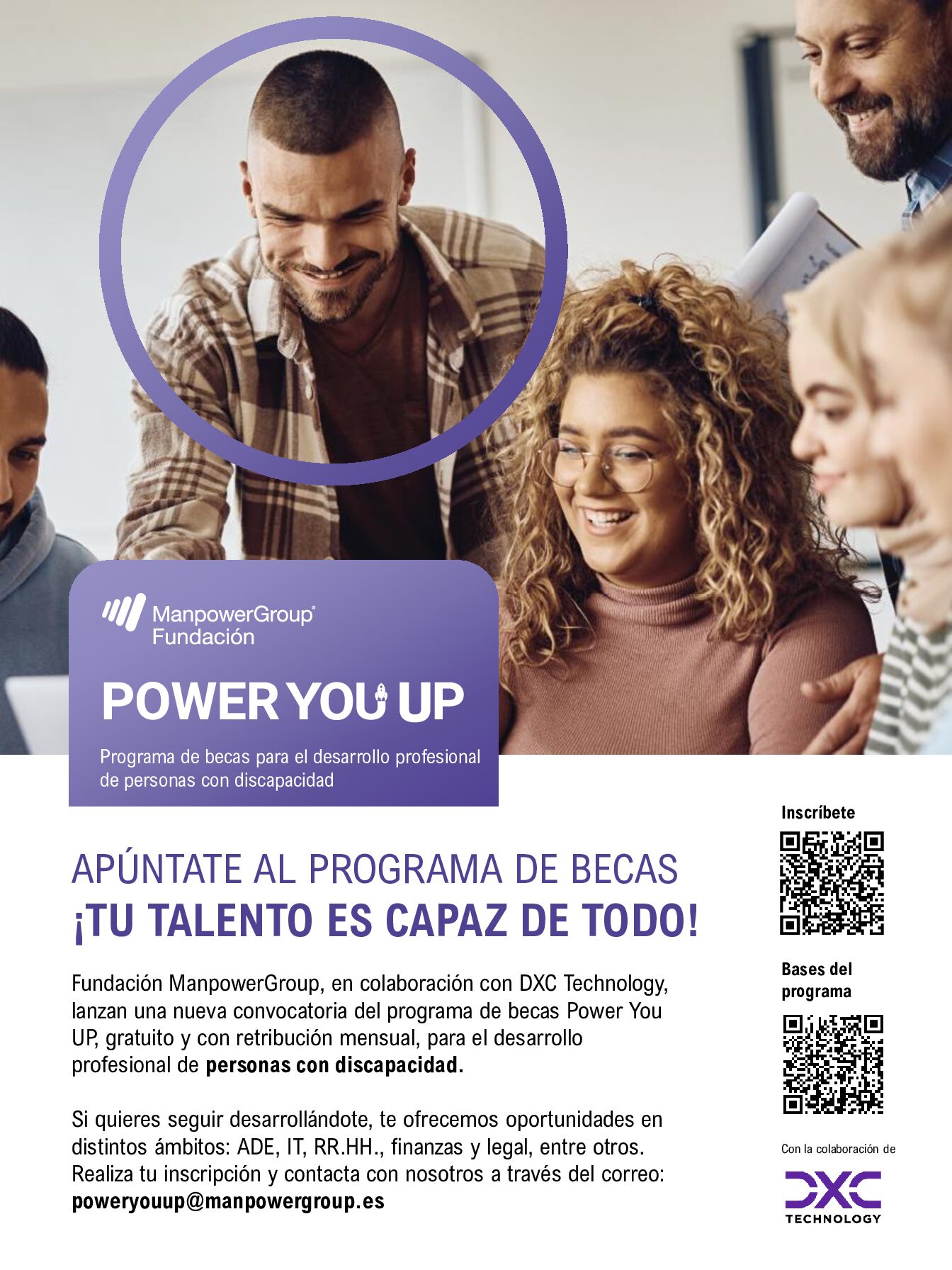 Cartel PowerYou UP_2025 Curso Marketing y RRSS